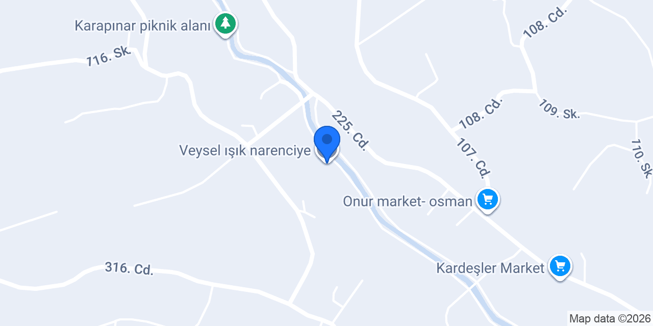 Veysel ışık narenciye konumu
