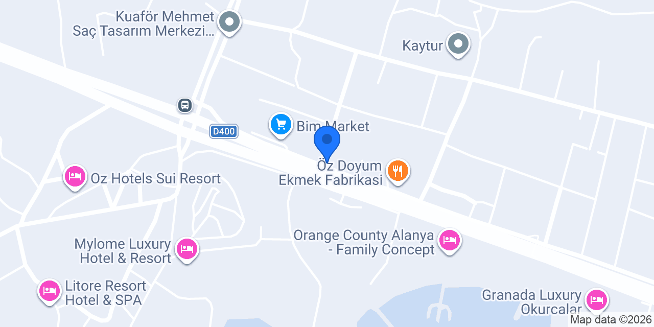 Bizim Restaurant ve Cafe konumu