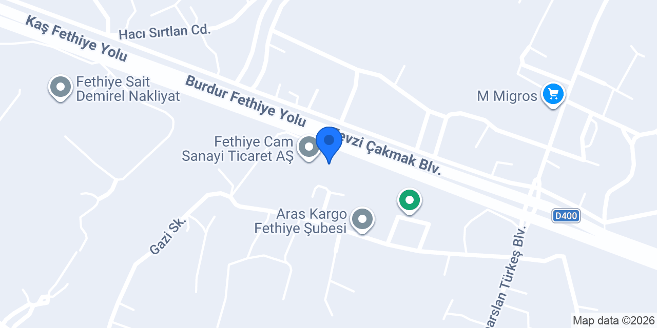 Yaşar palet konumu