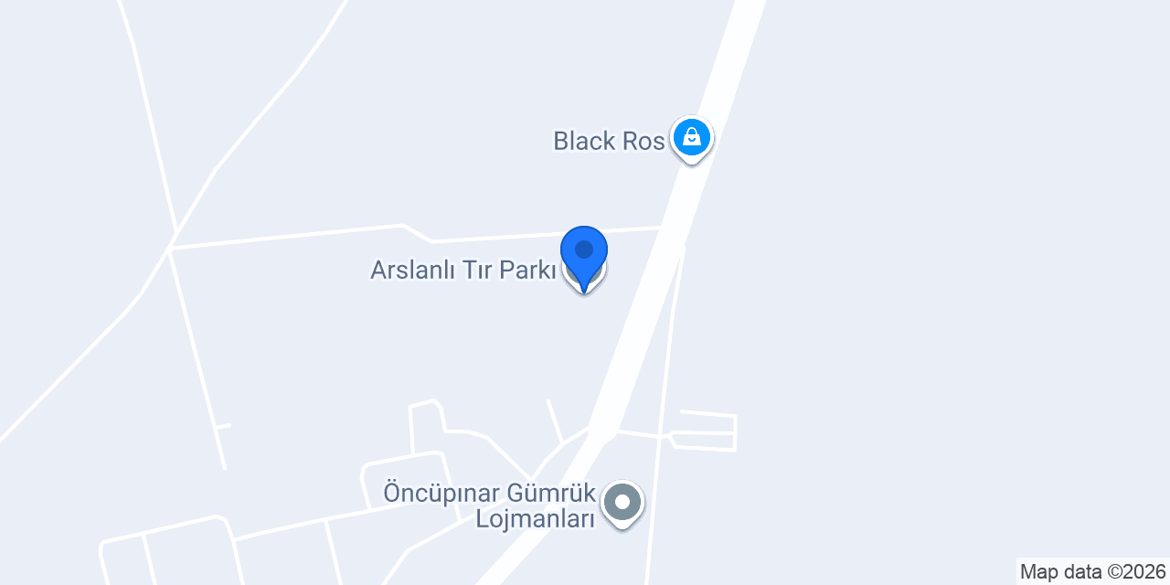 Arslanlı Tır Parkı konumu