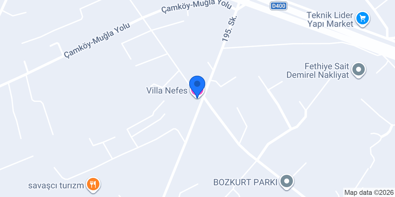 Villa Nefes konumu