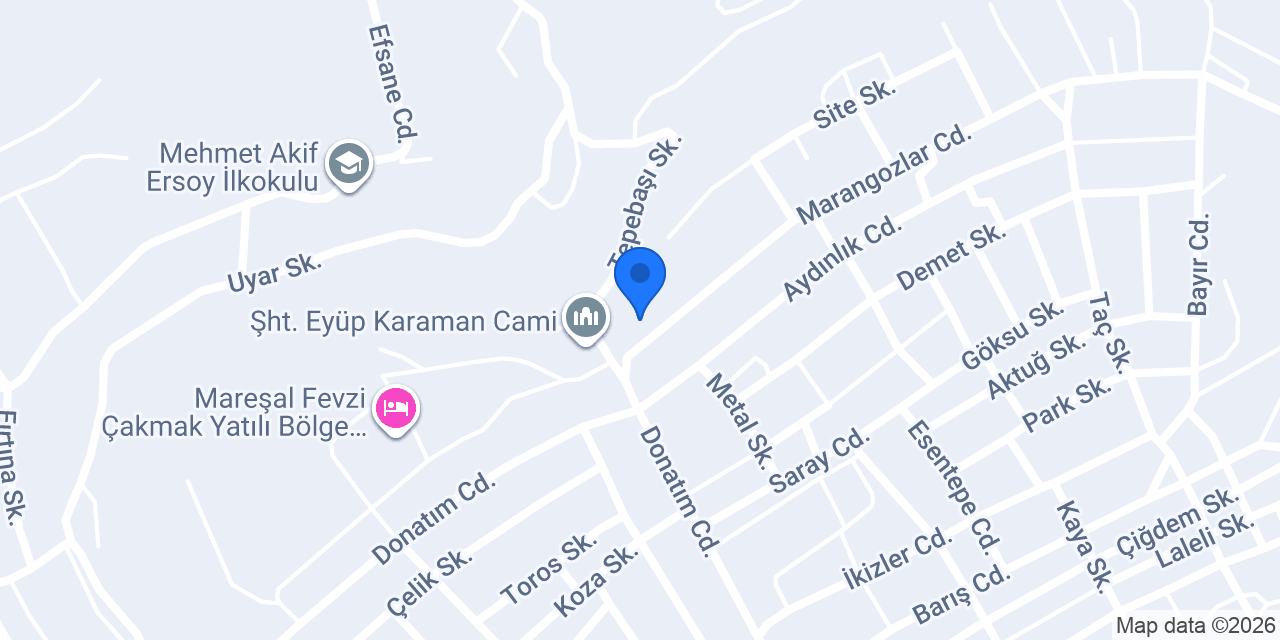 UYAR PEN konumu