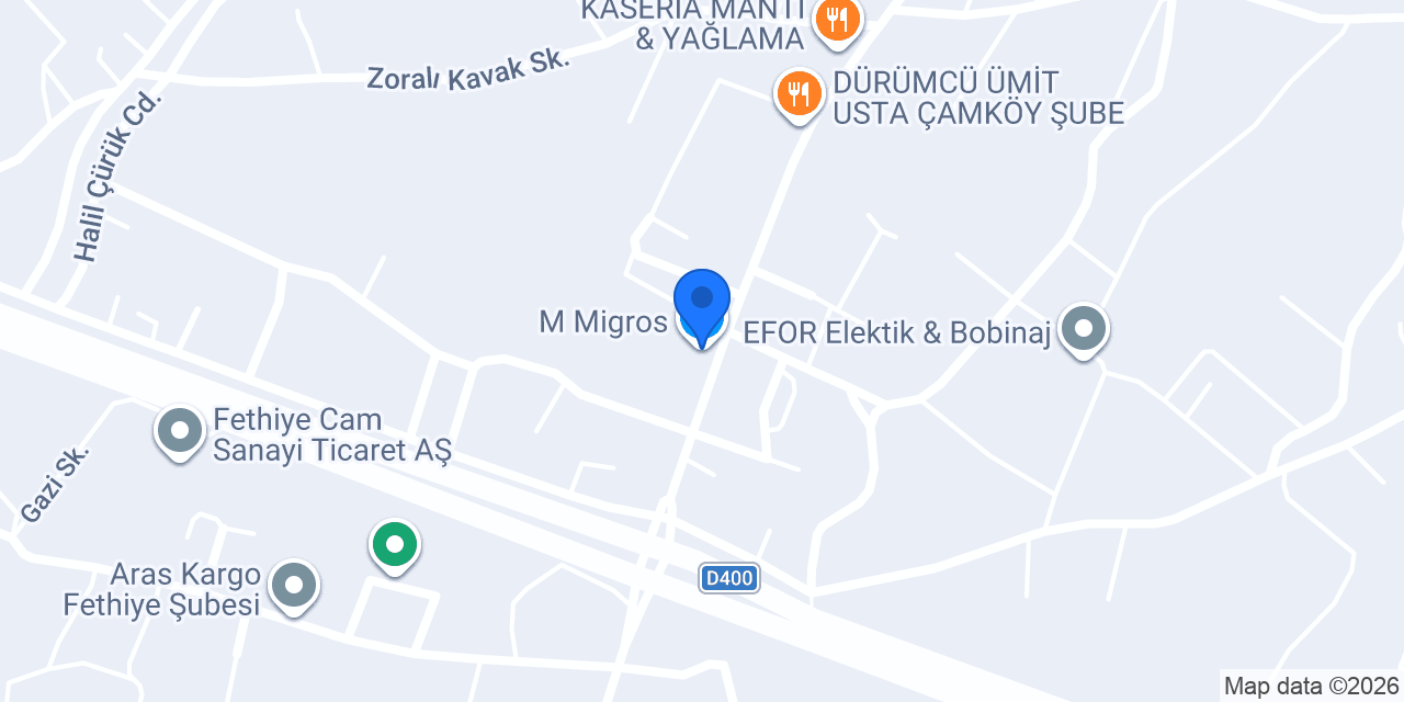 M Migros konumu