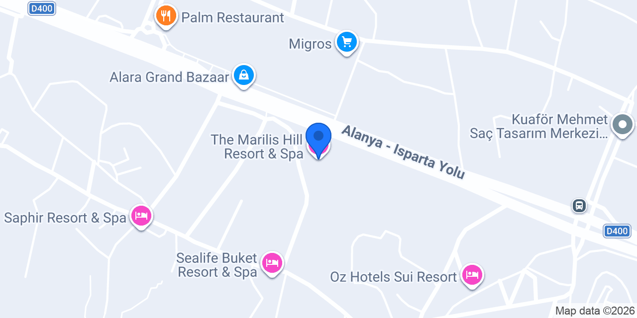 The Marilis Hill Resort & Spa konumu