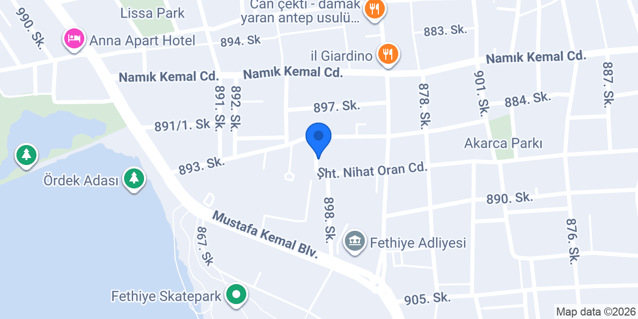 Op.Dr.Hudayi ATLI konumu