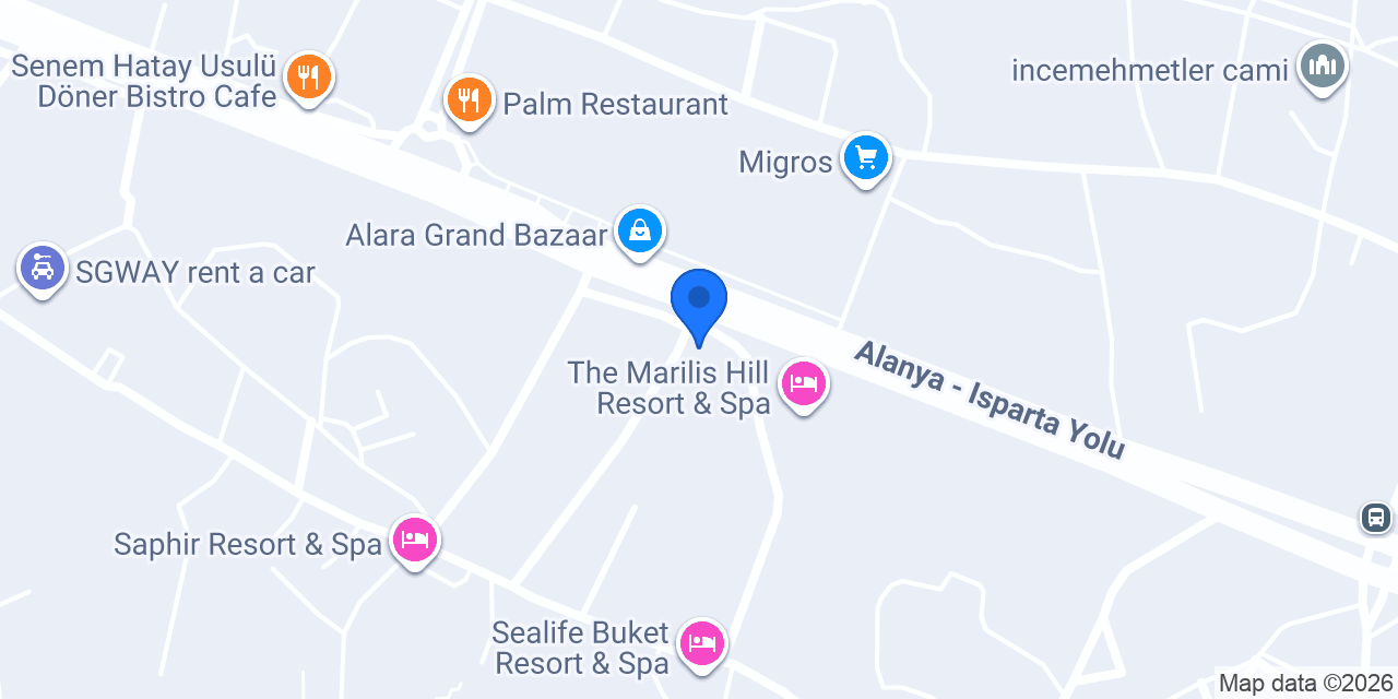 Cafe Alara konumu