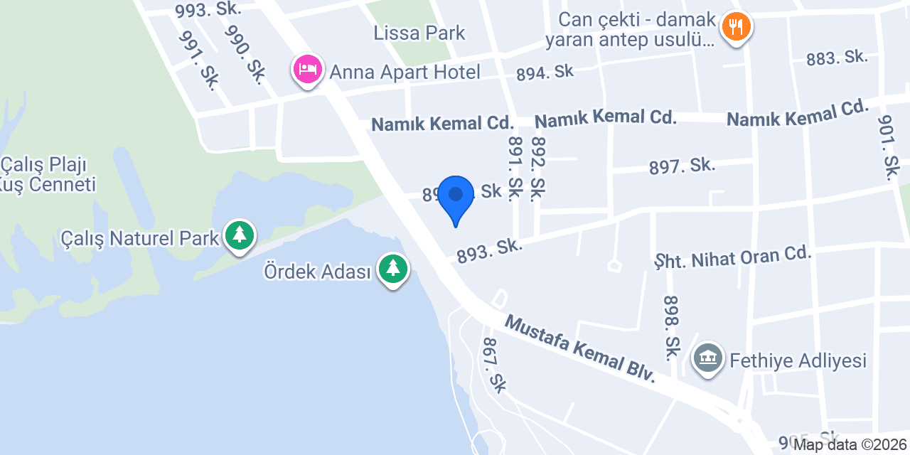 Fethiye Nil Peyzaj konumu