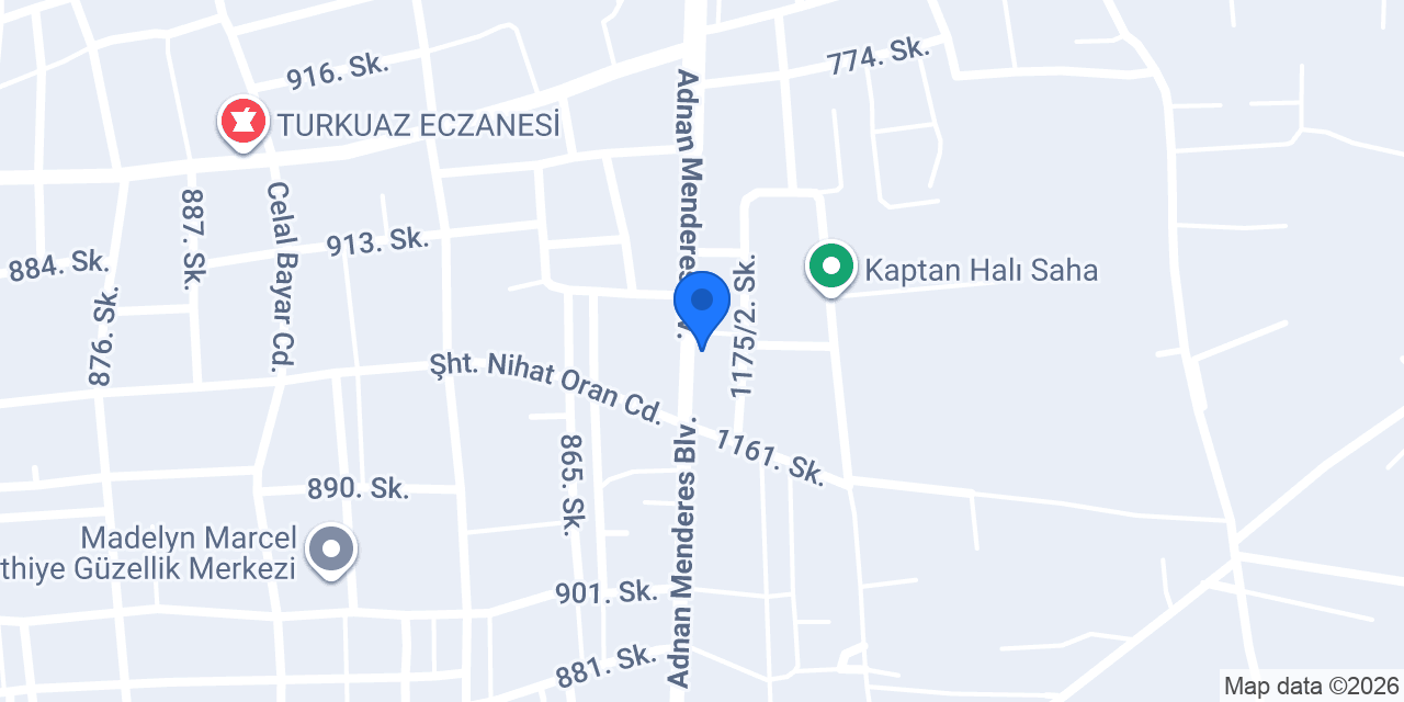 Dilek Ecza Deposu konumu