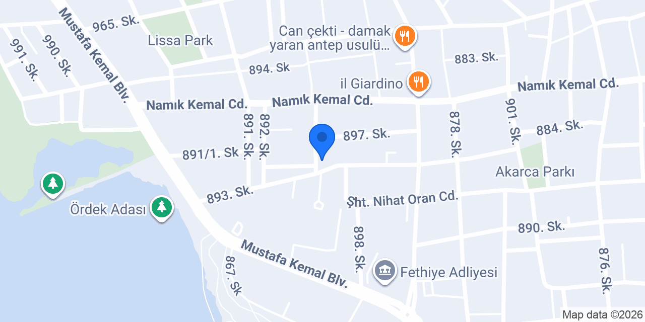 Sardunya Eczanesi konumu