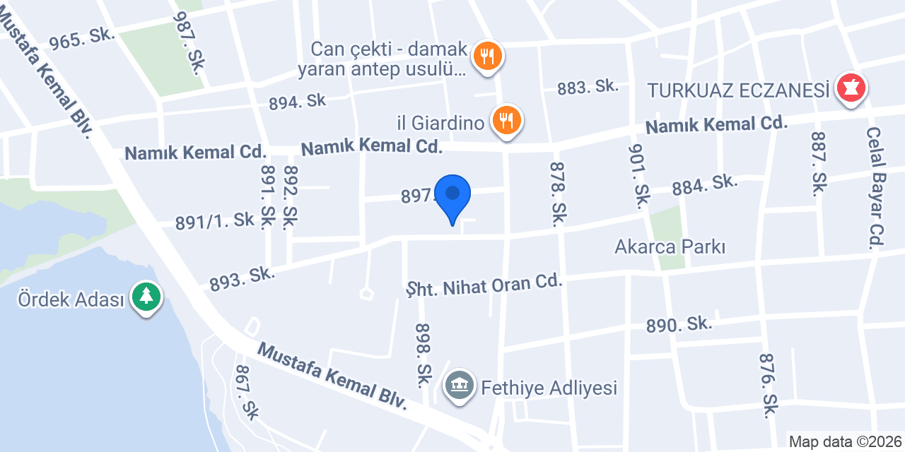 FND Masaj Salonu konumu