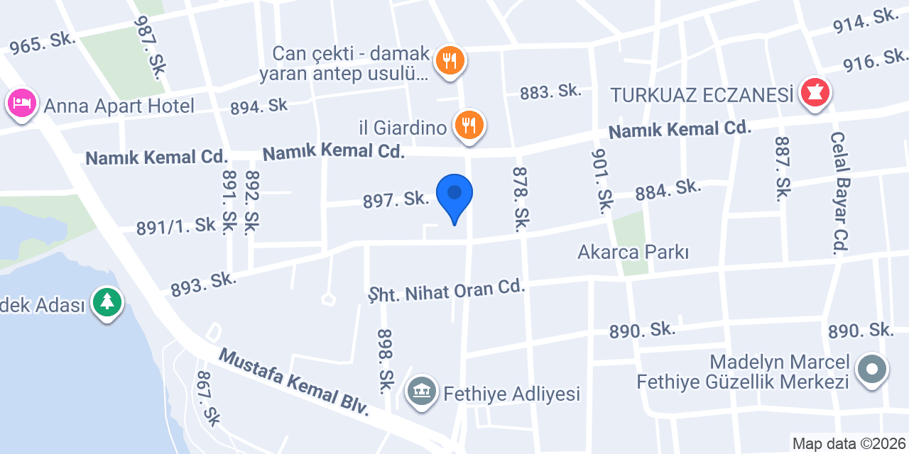 PAYAS Hukuk Bürosu konumu