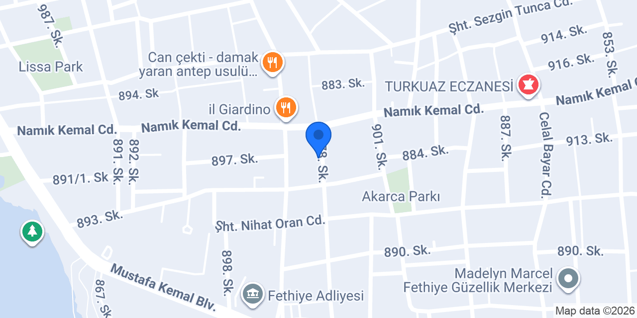 xBordo Yapı ve İnşaat konumu