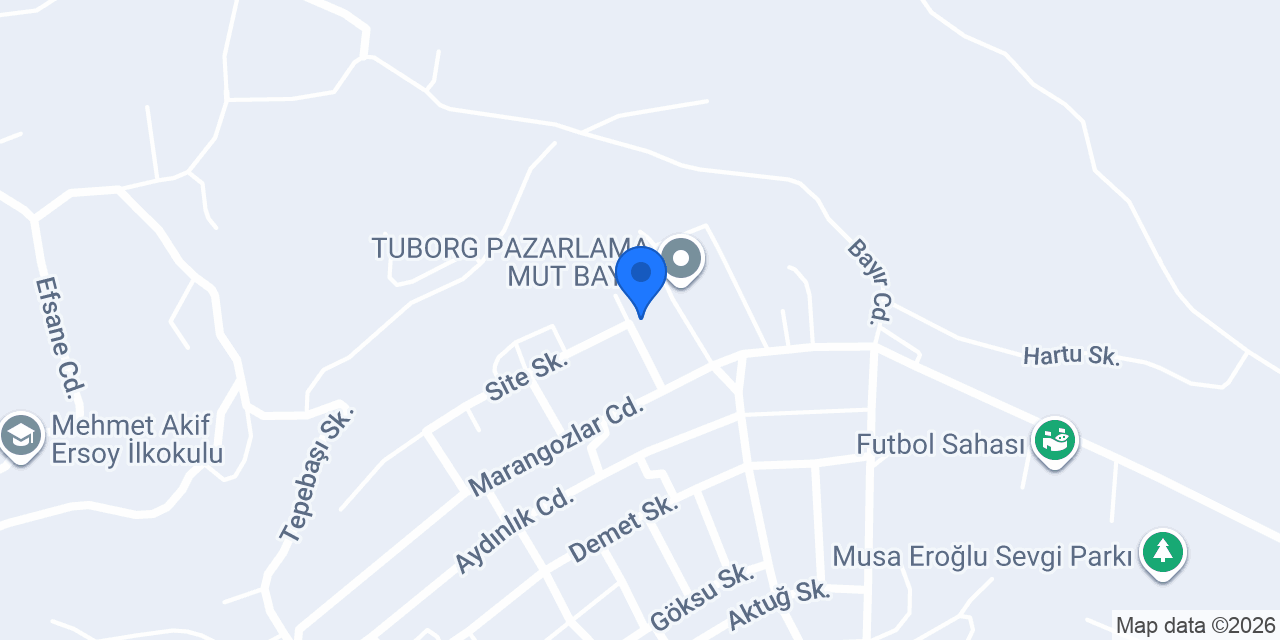 Osmanlı Ferforje Mut konumu