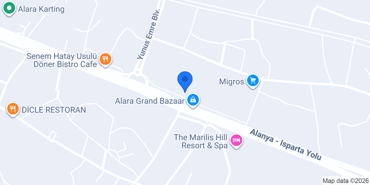 Alara optik konumu