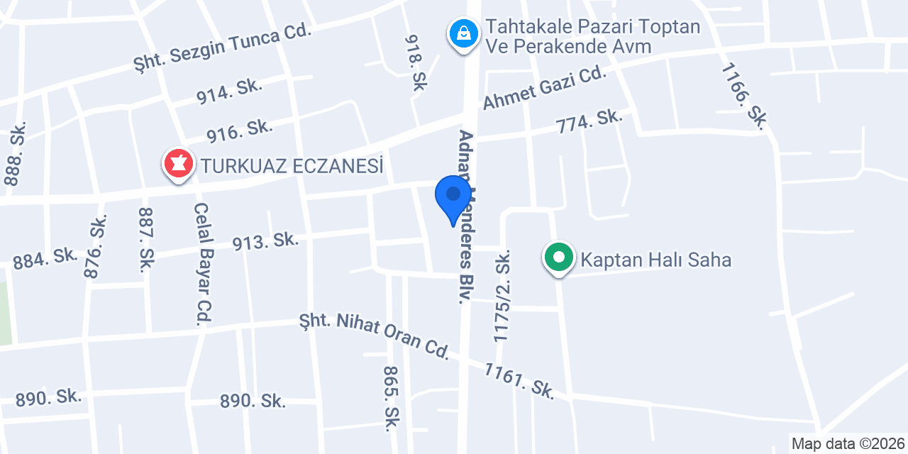 Fethiye Duşakabin konumu