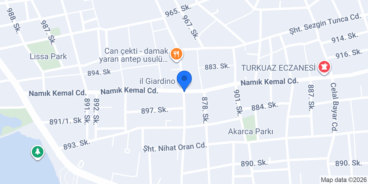 Düşko Hukuk Bürosu konumu