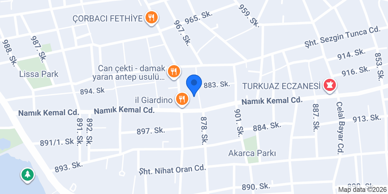 Apart Fethiyem konumu