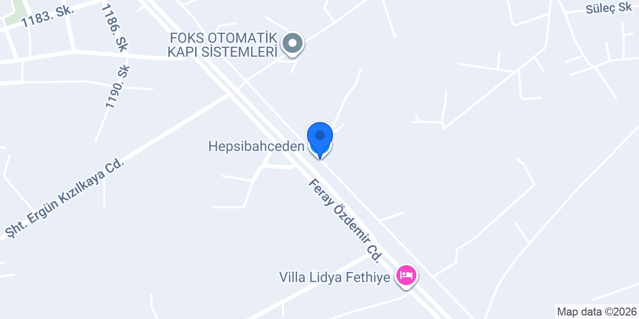 Hepsibahceden konumu