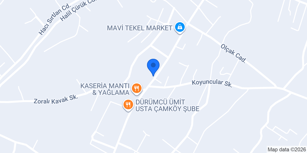 DÖNENCE TEKEL MARKET konumu
