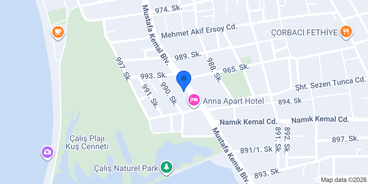 Dost Hotel konumu