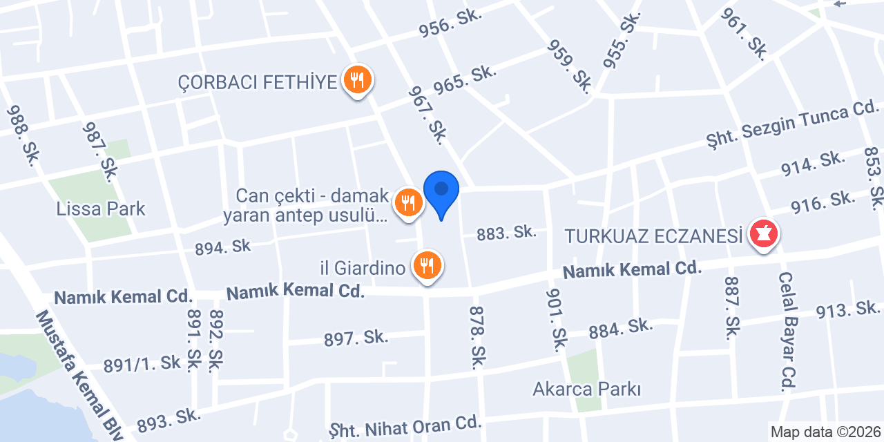 Avukat Bilal Kocaağa konumu