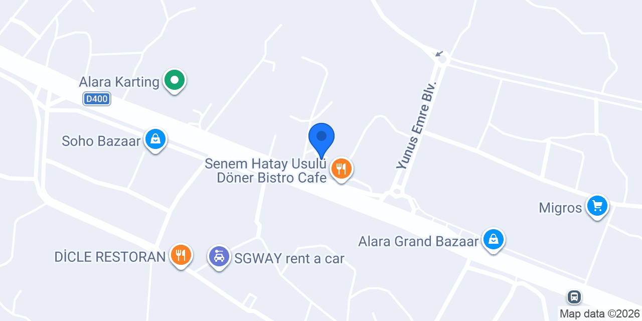 Shenel Rent A Car konumu