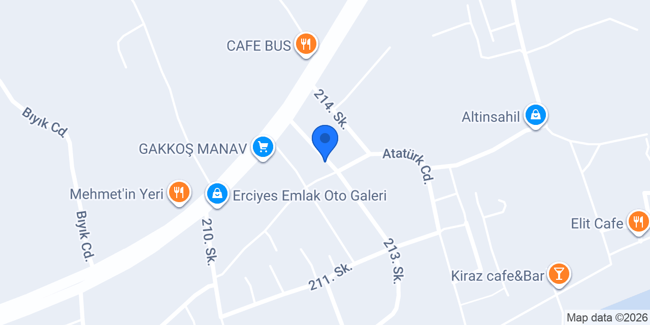 ACF erkek kuaförü konumu