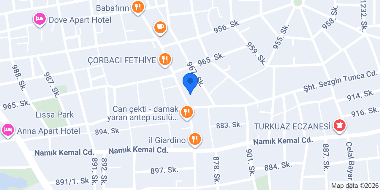 Turyap Çalış konumu