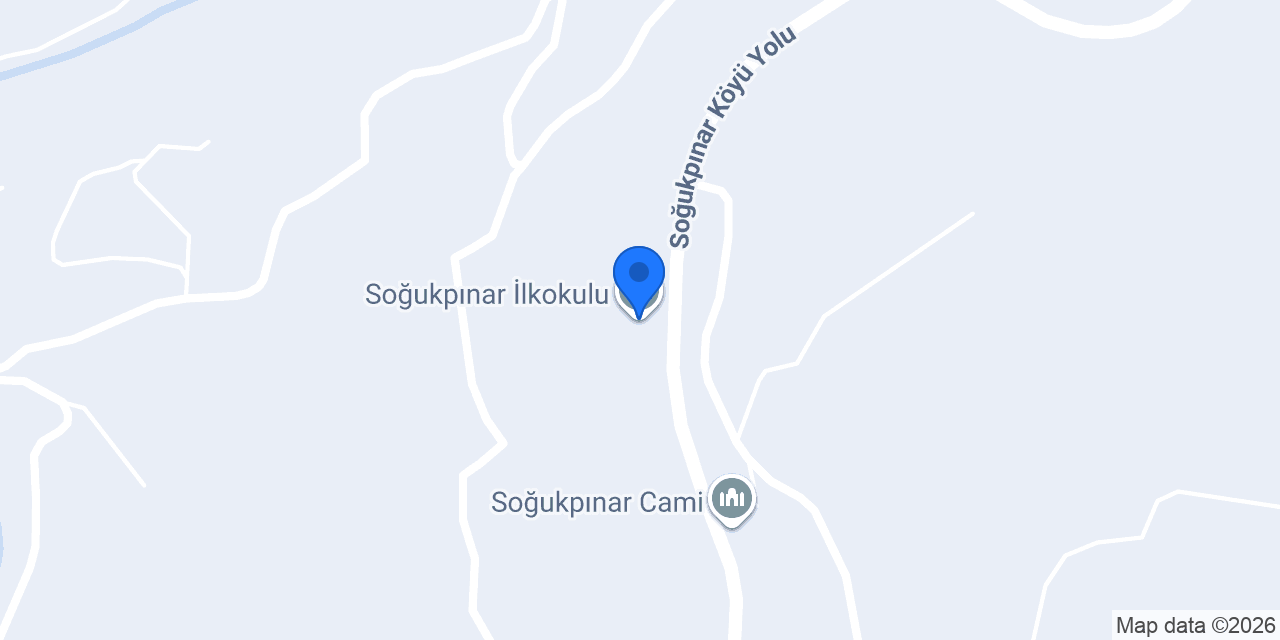 Soğukpınar İlkokulu konumu