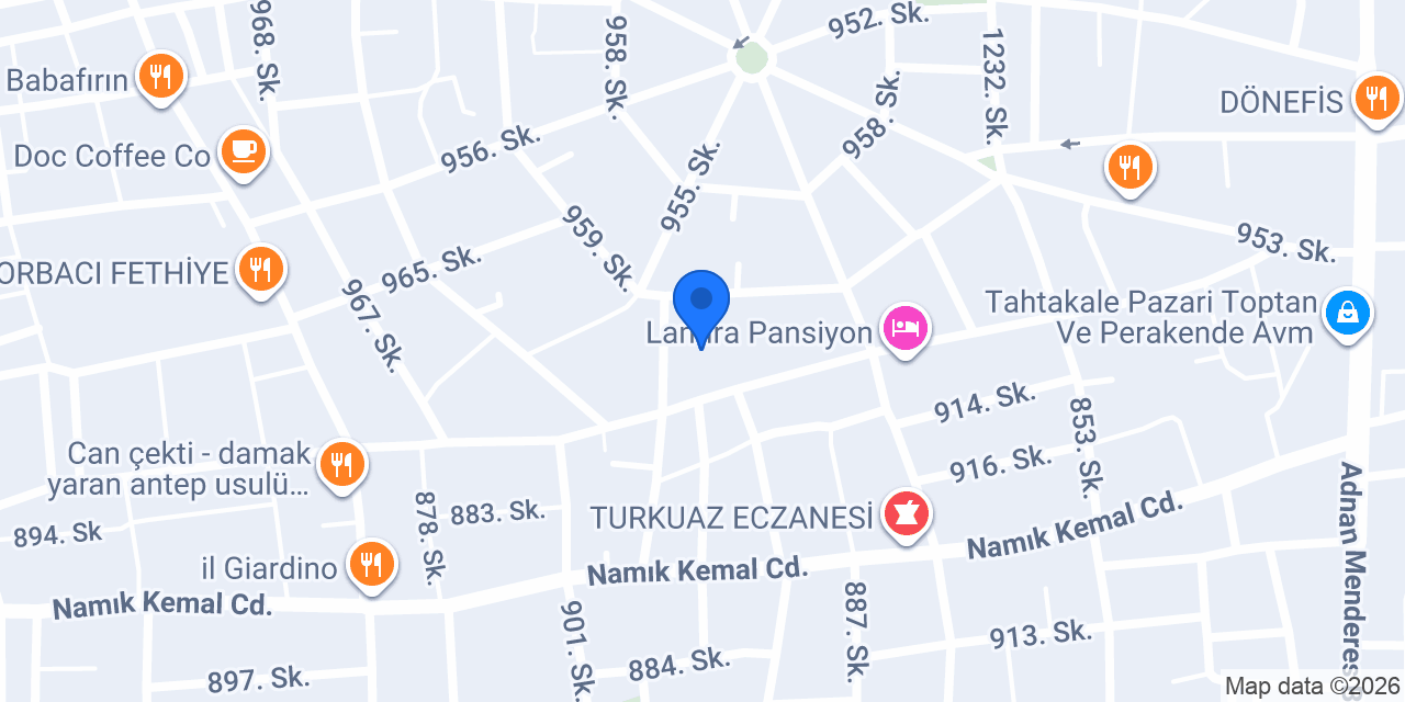 Meta Tesisat Fethiye konumu