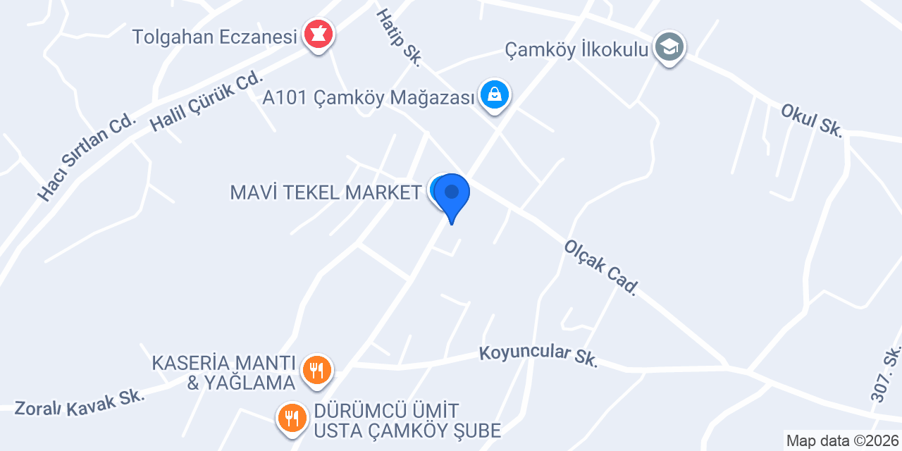 Çamköy Çorbacısı konumu
