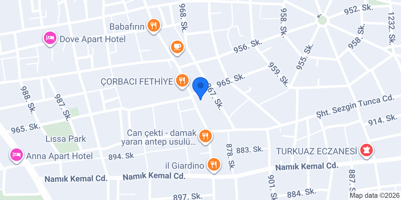 Canciğer Balık Restaurant konumu