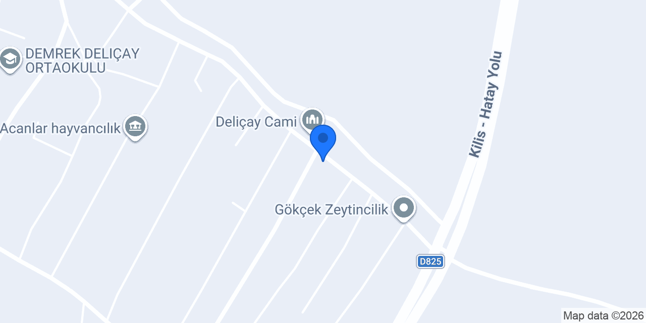 Gökçek market konumu