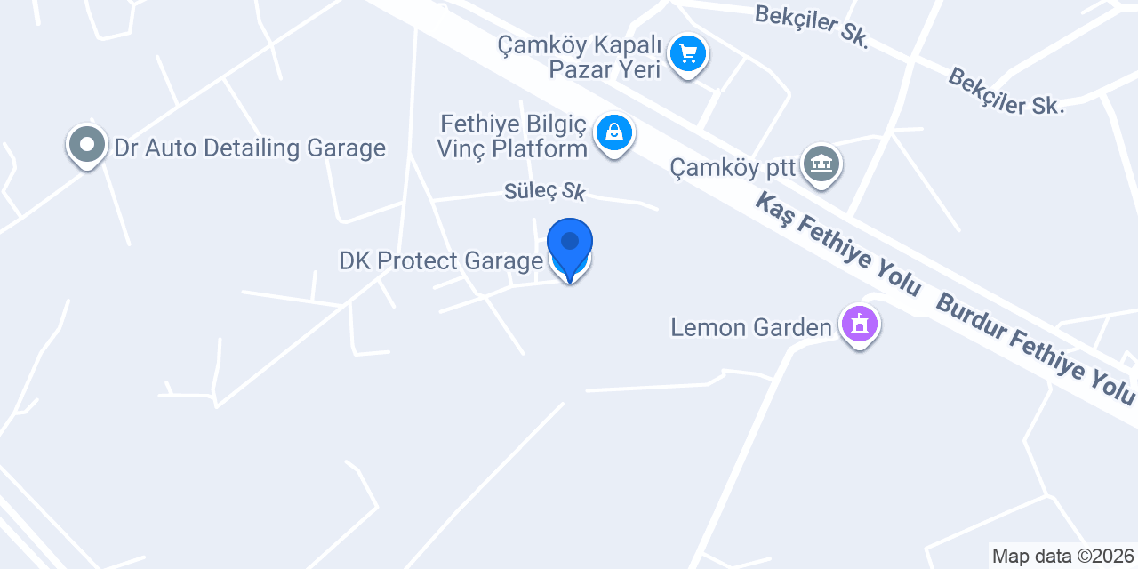 DK Protect Garage konumu