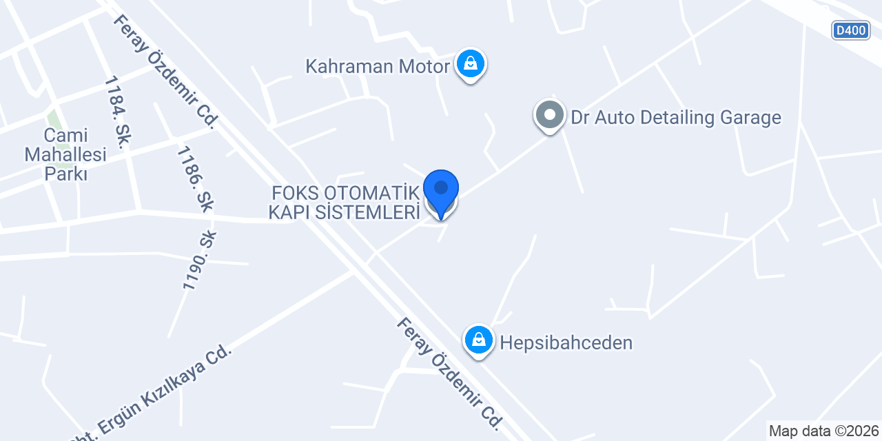 FOKS OTOMATİK KAPI SİSTEMLERİ konumu
