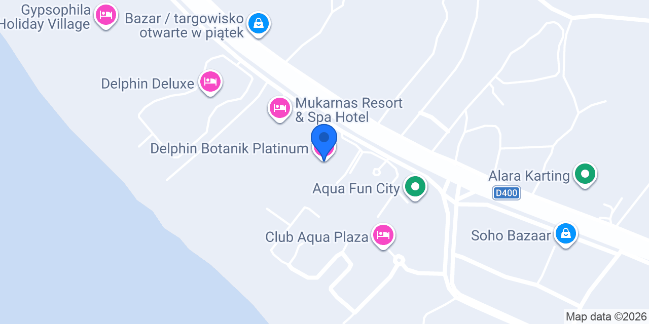 Delphin Botanik Platinum konumu