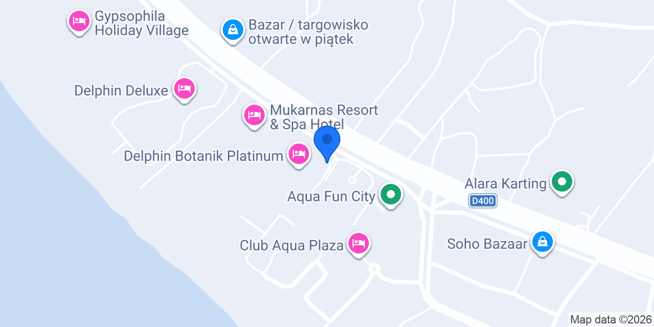 Botanik Hotel konumu