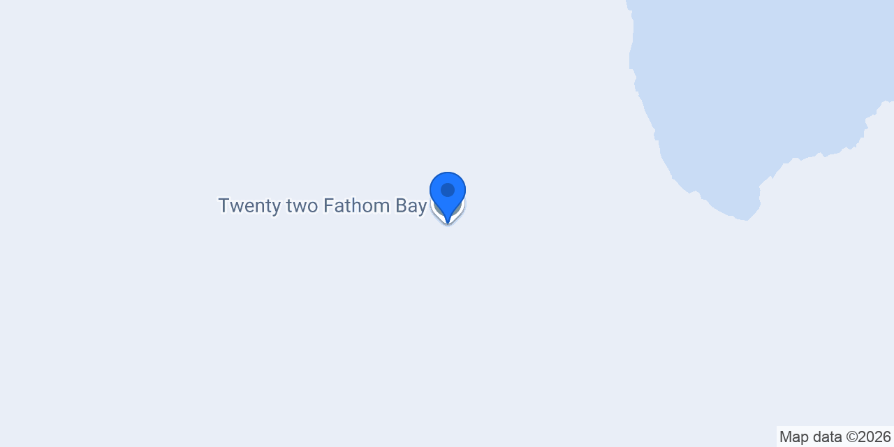 Twenty two Fathom Bay konumu