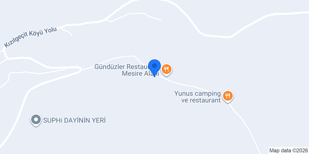 KIZILGEÇİT DOĞAN GURME RESTAURANT & CAFE konumu