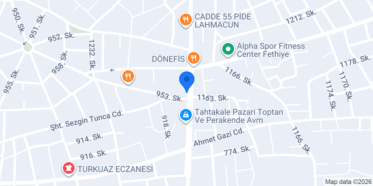Horasan Eczanesi konumu