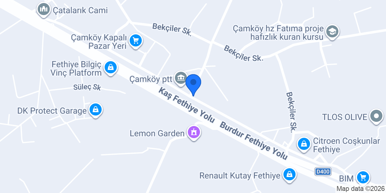 Çınar Demir Doğrama konumu