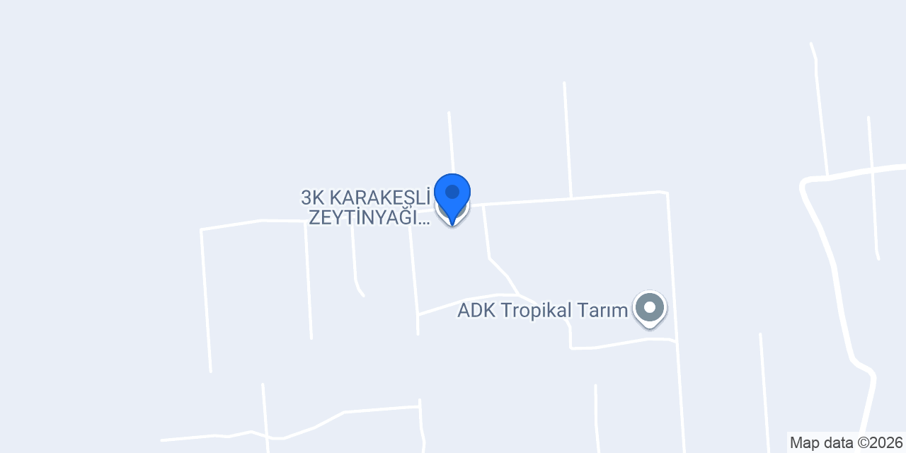 3K KARAKEŞLİ ZEYTİNYAĞI FABRİKASI konumu