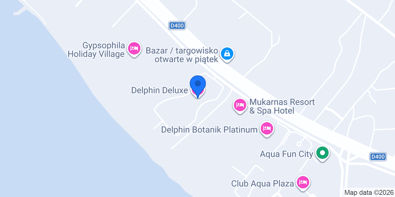 Delphin Deluxe konumu