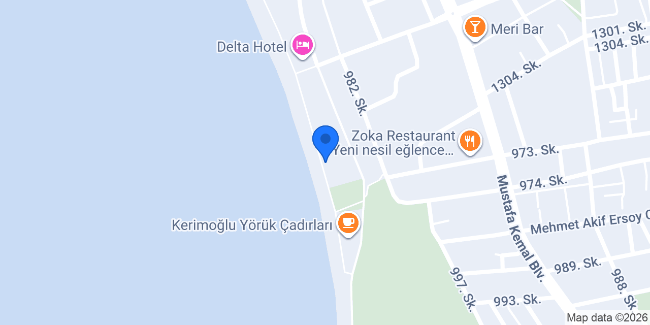 Mia Casa Hotel konumu