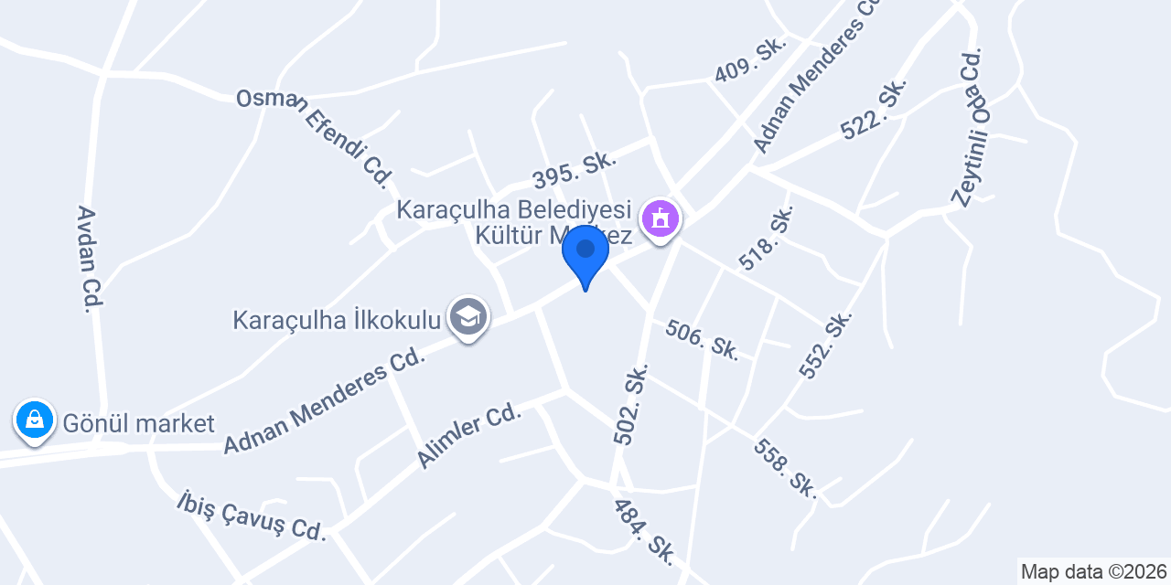 Anadolu Sulama konumu