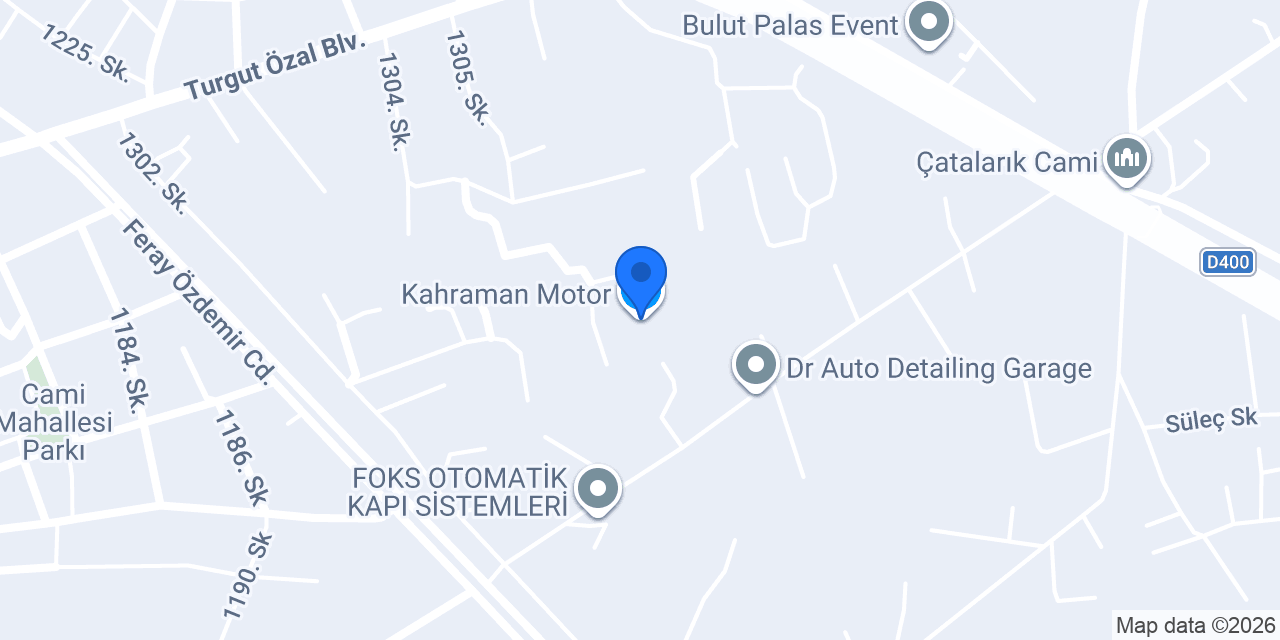 Kahraman Motor konumu