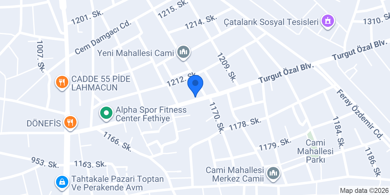 Market & Tekel konumu