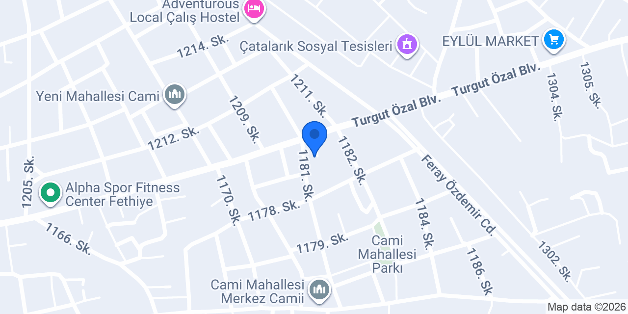 Mega Sineklik Sistemleri Fethiye konumu