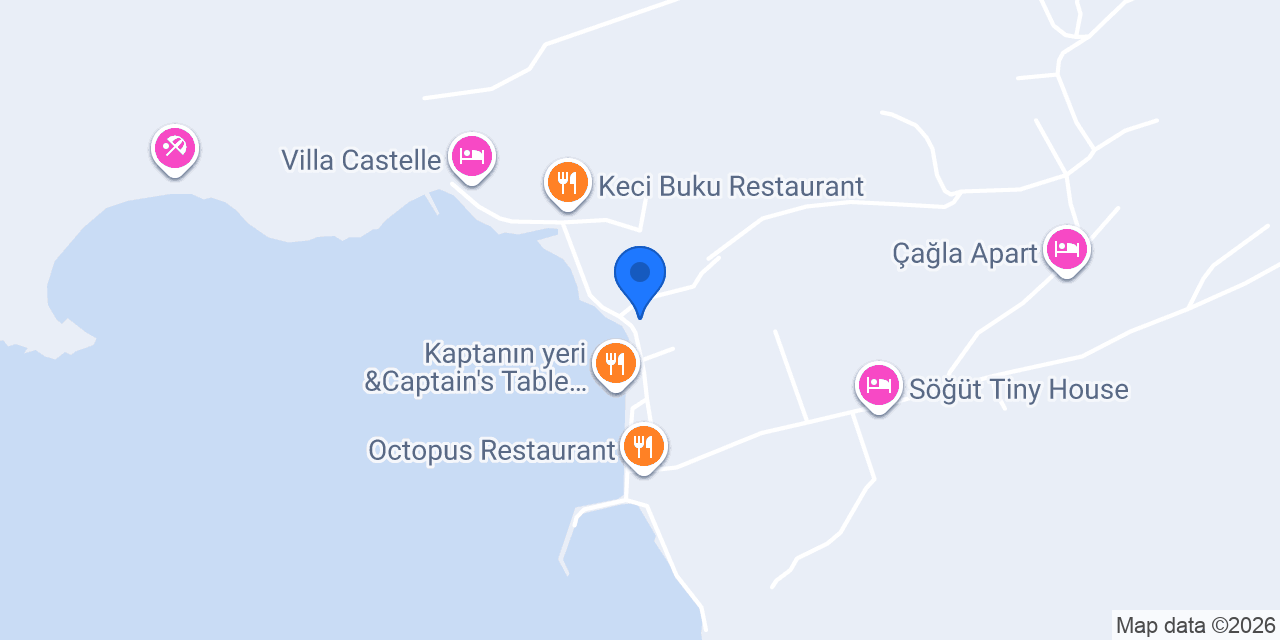 Badem Çiçeği Restaurant&Pansiyon konumu