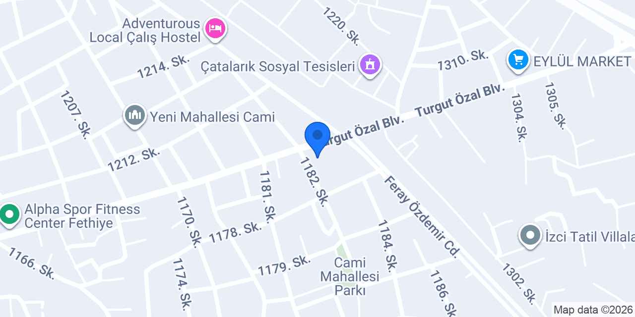Fethiye'm Taş Fırın Pastane konumu